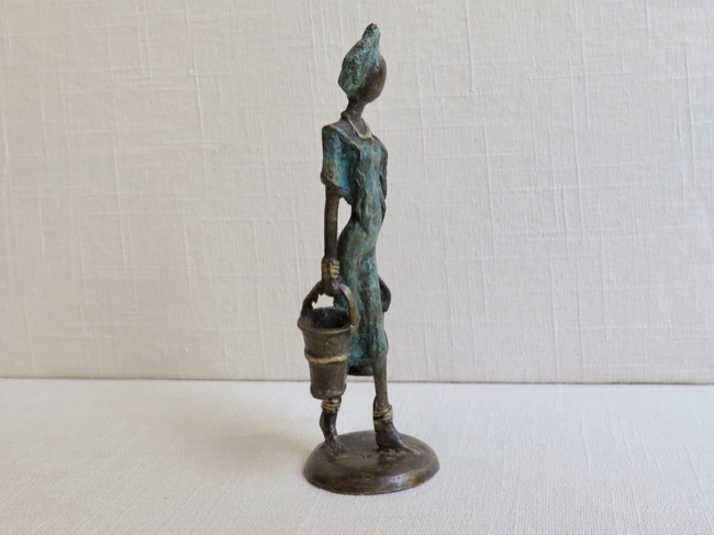 Wonderful World of Kofi Awudu Lost Wax Bronze - Click Image to Close