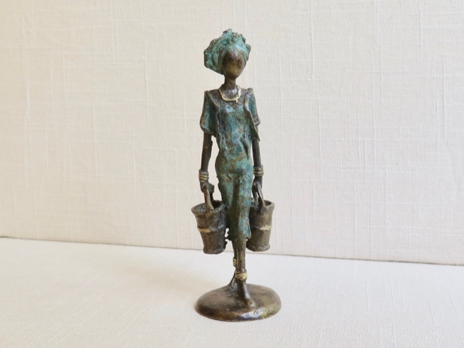 Wonderful World of Kofi Awudu Lost Wax Bronze - Click Image to Close