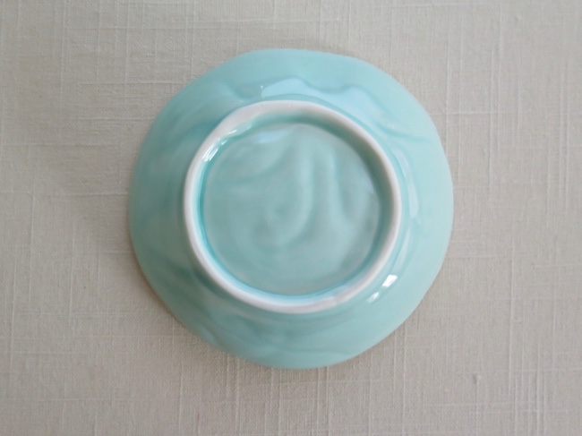 Octopus Motif Handglazed Ceramic Ringed Bowl - Click Image to Close