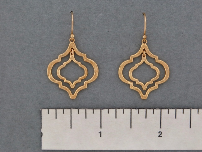 Gold Vermeil Dangles - Click Image to Close