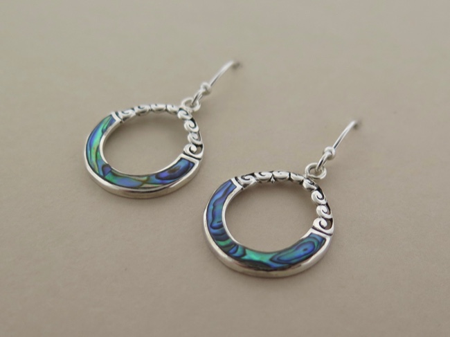 Abalone Dangles - Click Image to Close