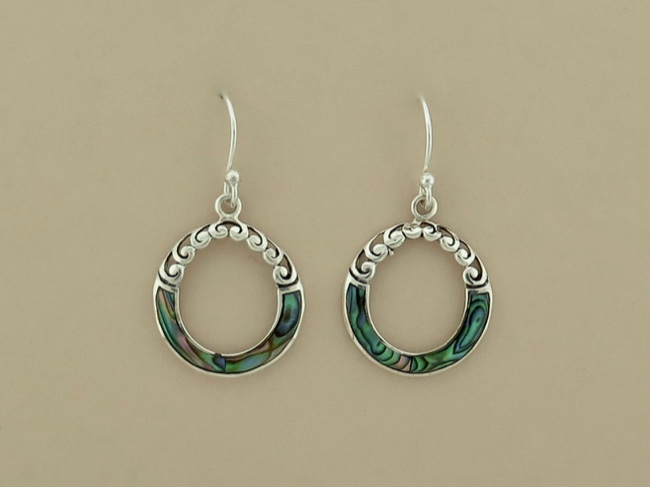 Abalone Dangles - Click Image to Close