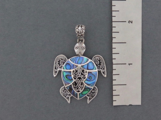 Abalone Turtle Ornate - Click Image to Close