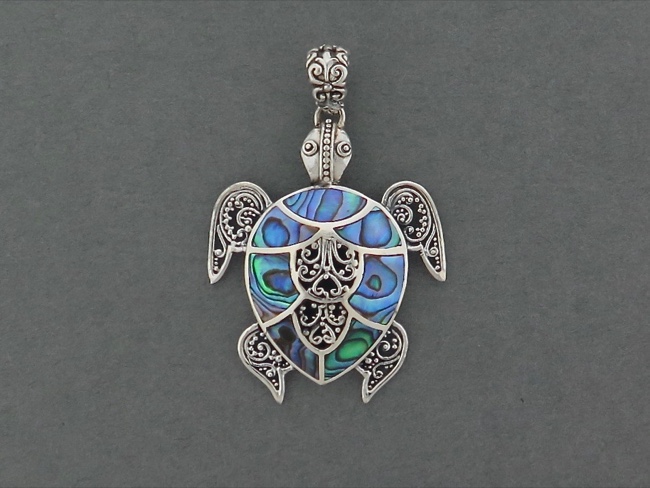 Abalone Turtle Ornate - Click Image to Close