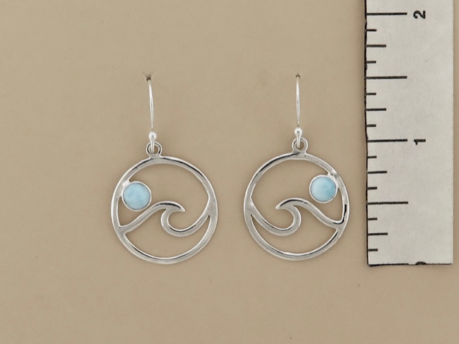 Larimar Wave Circle - Click Image to Close