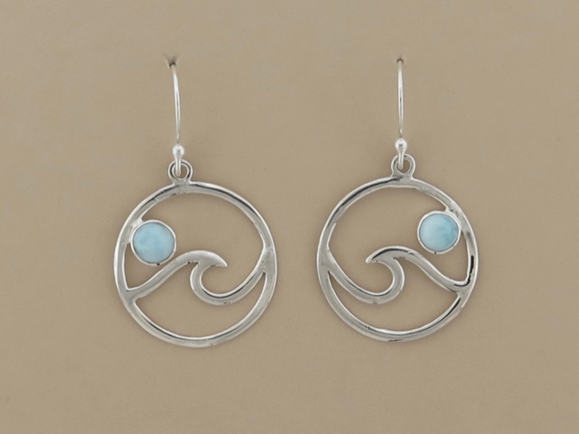 Larimar Wave Circle - Click Image to Close