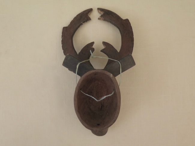 Bobo Bush Spirit Antelope Handcarved Wooden Mask - Click Image to Close