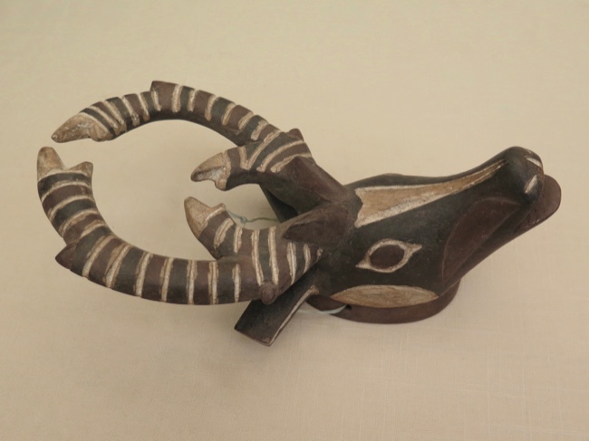 Bobo Bush Spirit Antelope Handcarved Wooden Mask - Click Image to Close