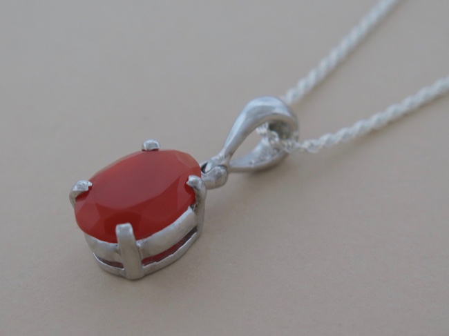 Carnelian Necklace - Click Image to Close