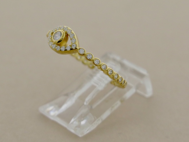 Gold Vermeil No Evil Eye - Click Image to Close