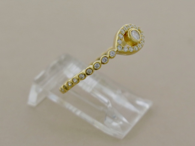 Gold Vermeil No Evil Eye - Click Image to Close