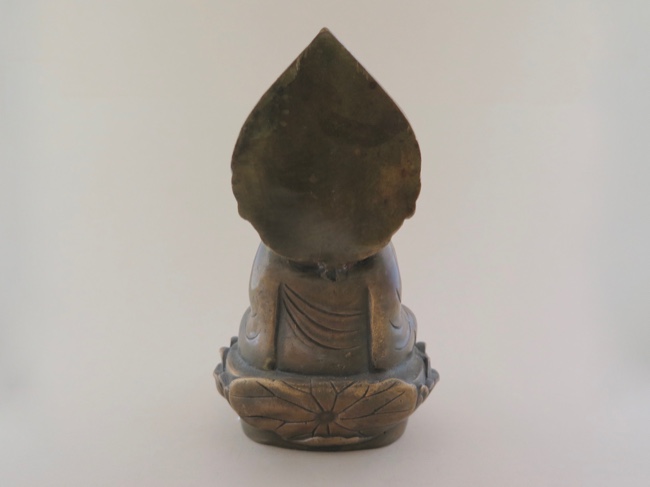 Bronze Buddha in Meditation Mudra - Click Image to Close