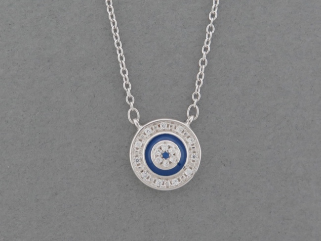 Eye Bead Necklace - Click Image to Close