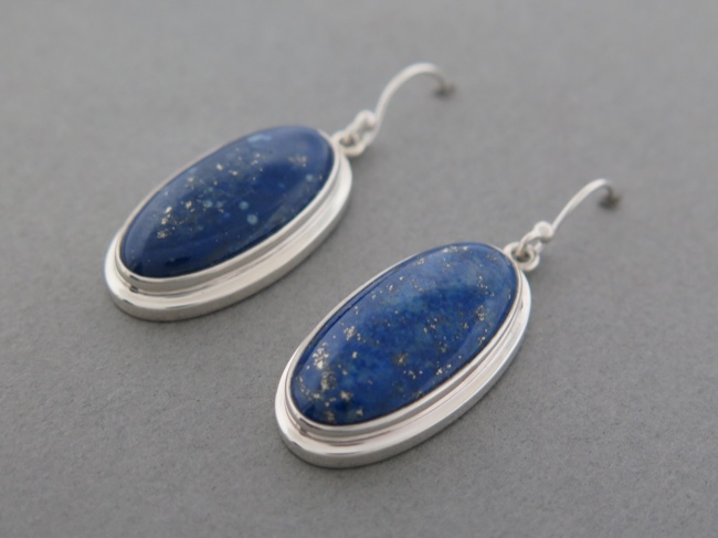 Lapis Long Ovals - Click Image to Close