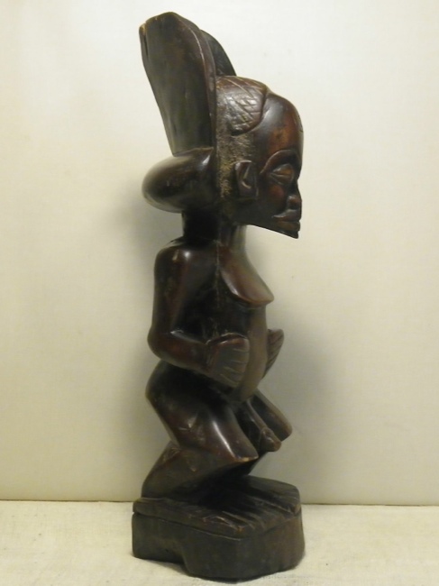 Chokwe Male Power Altar Piece, Angola - Click Image to Close