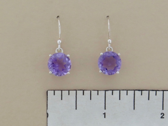 Amethyst Prong Set - Click Image to Close