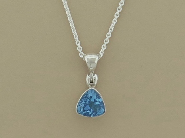 Blue Topaz Triangle - Click Image to Close