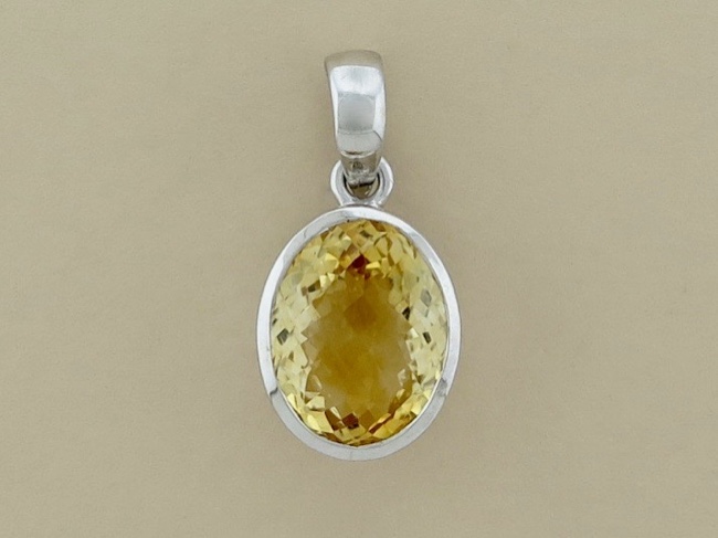 Citrine Oval - Click Image to Close