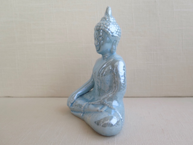 Ceramic Meditation Witness Buddha Pure Serenity - Click Image to Close