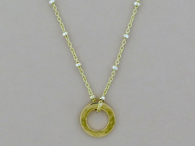 Circle Necklace - Click Image to Close