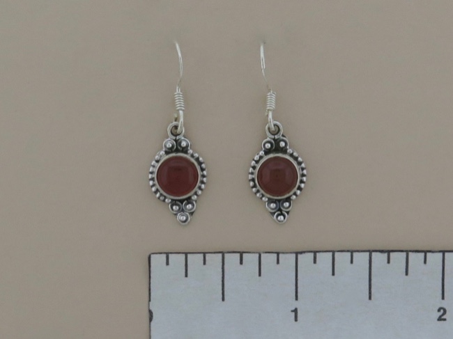 Carnelian Earrings - Click Image to Close