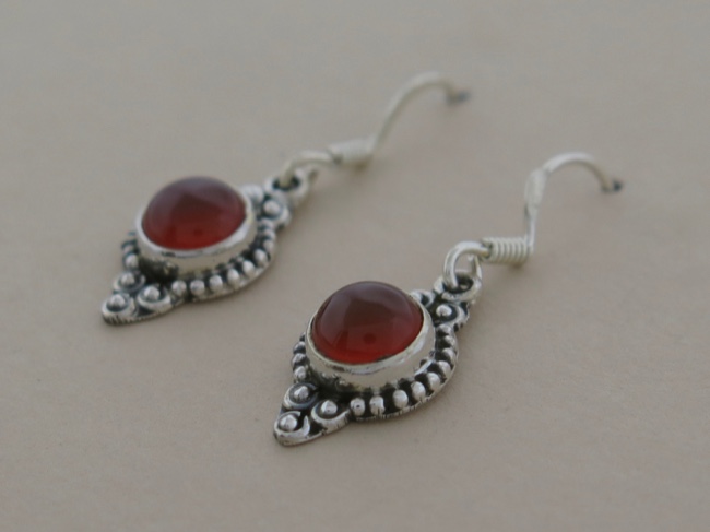 Carnelian Earrings - Click Image to Close