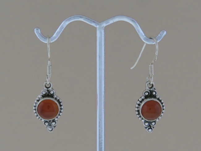 Carnelian Earrings - Click Image to Close