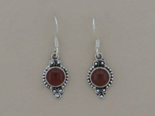 Carnelian Earrings - Click Image to Close