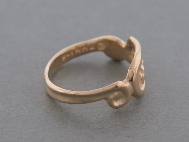 Petroglyph Ring 7 7.5 - Click Image to Close