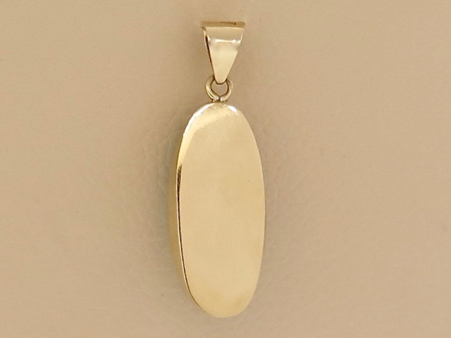 Larimar Gold Pendant - Click Image to Close