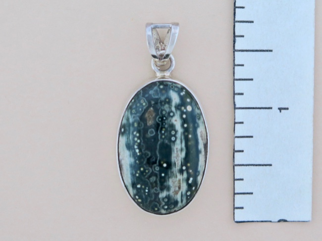 Ocean Jasper Oval - Click Image to Close