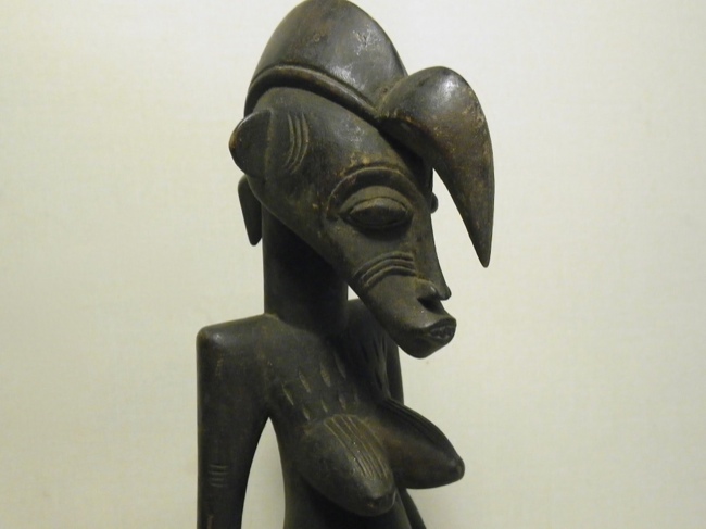 Senufo Ancestor Wooden Carving from Ivory Coast - Click Image to Close