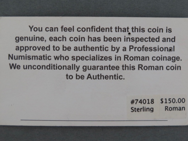 Authentic Roman Coins - Click Image to Close