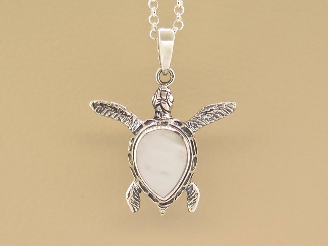 Mother of Pearl Turtle - Click Image to Close
