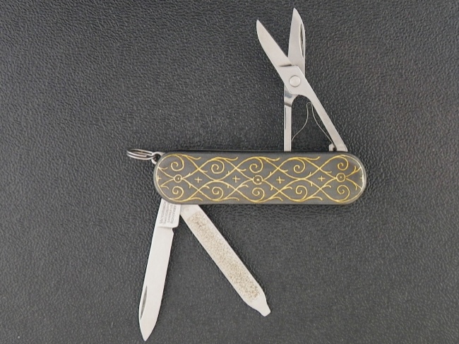 Original Victorinox Swiss Army Officer's Knife - Click Image to Close