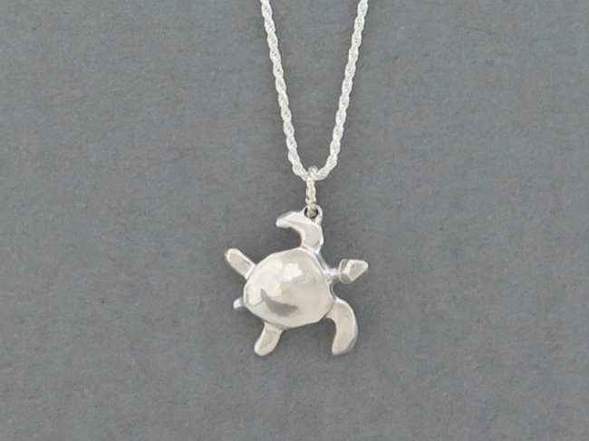 Sea Turtle Necklace - Click Image to Close