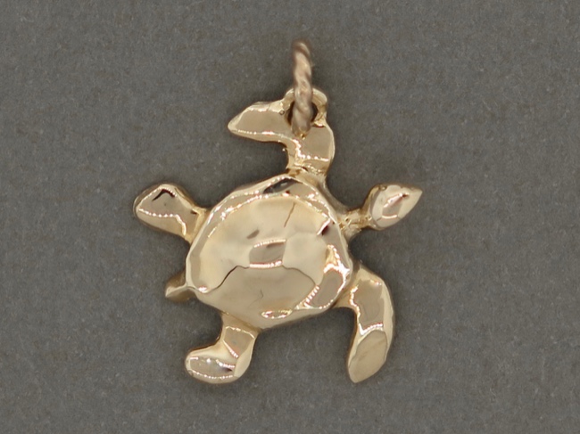 Sea Turtle 14kt - Click Image to Close