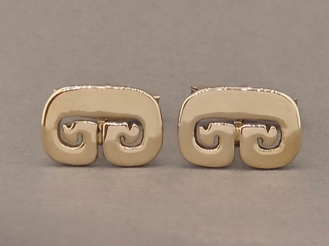 Petroglyph Cufflinks - Click Image to Close