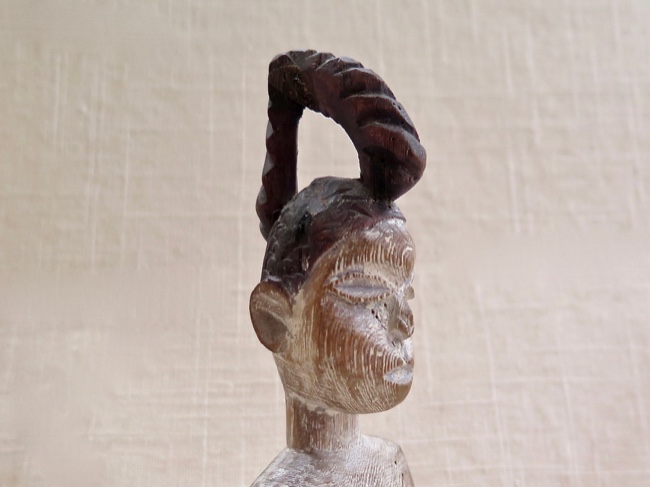 Ewe Tribe, Togo Venavi Carved Doll for Protection - Click Image to Close