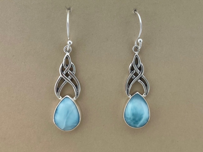 Larimar Dangle - Click Image to Close