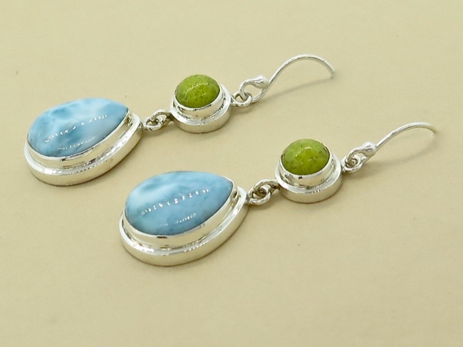 Larimar and STJ Opal - Click Image to Close