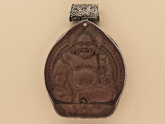 Happy Buddha Pendant - Click Image to Close