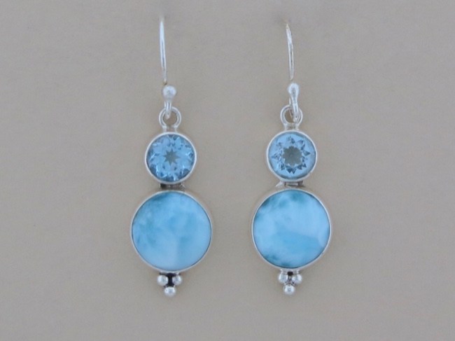 Larimar and Blue Topaz - Click Image to Close