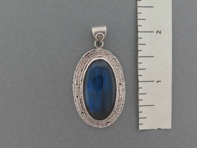 Labradorite in Sterling - Click Image to Close