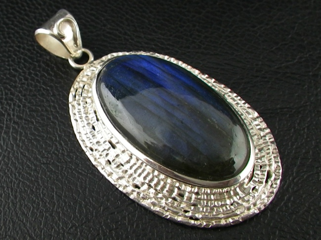 Labradorite in Sterling - Click Image to Close