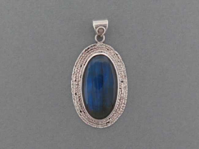 Labradorite in Sterling - Click Image to Close