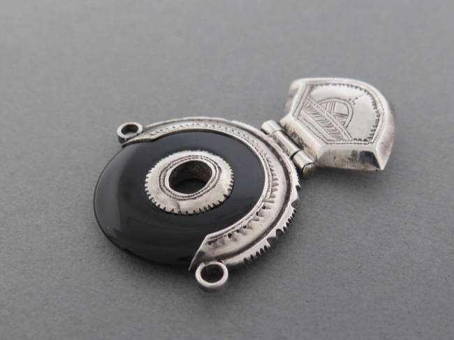 Tuareg Onyx Pendant - Click Image to Close