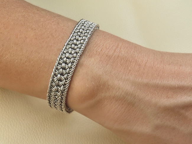 Sterling Chain Bracelet - Click Image to Close