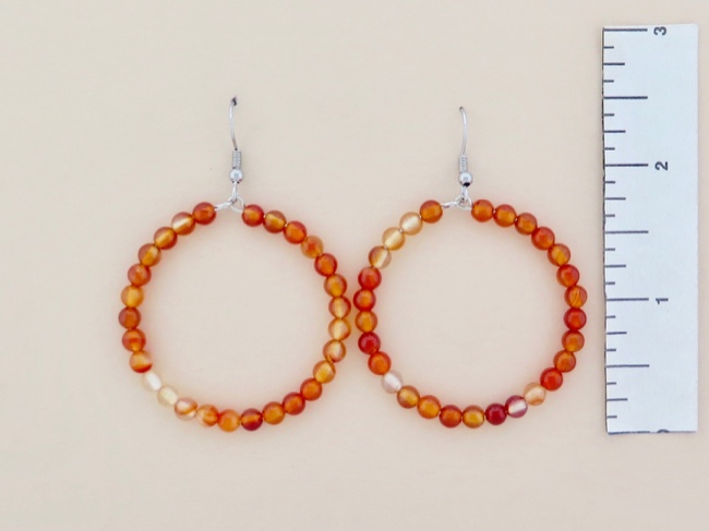 Carnelian Bead Circle - Click Image to Close