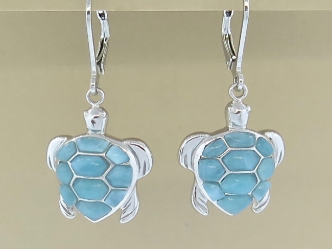 Larimar Sea Turtle - Click Image to Close